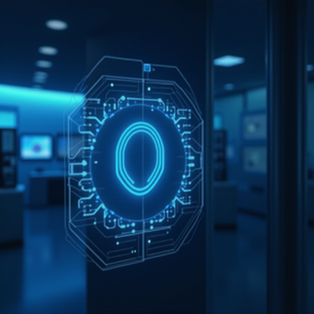 pemindai keamanan siber biometrik