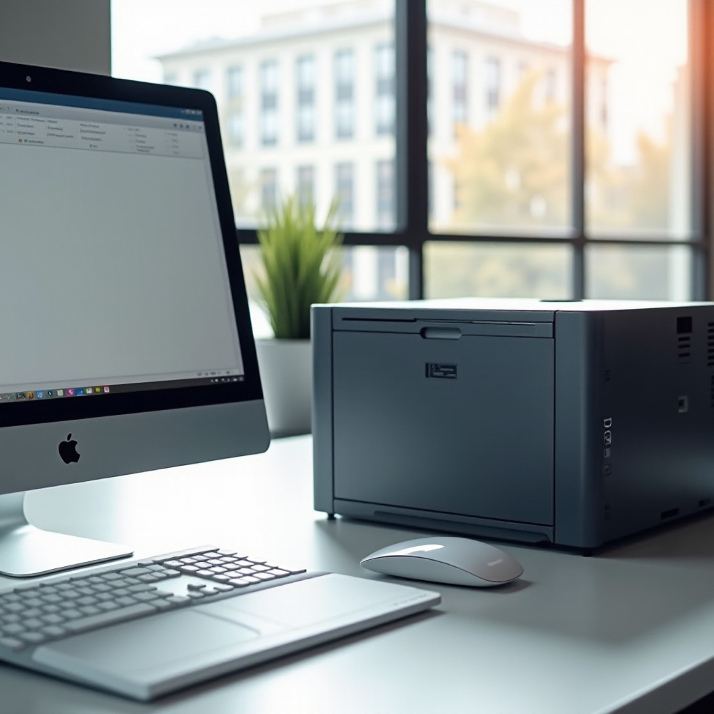 cara menghubungkan komputer ke printer