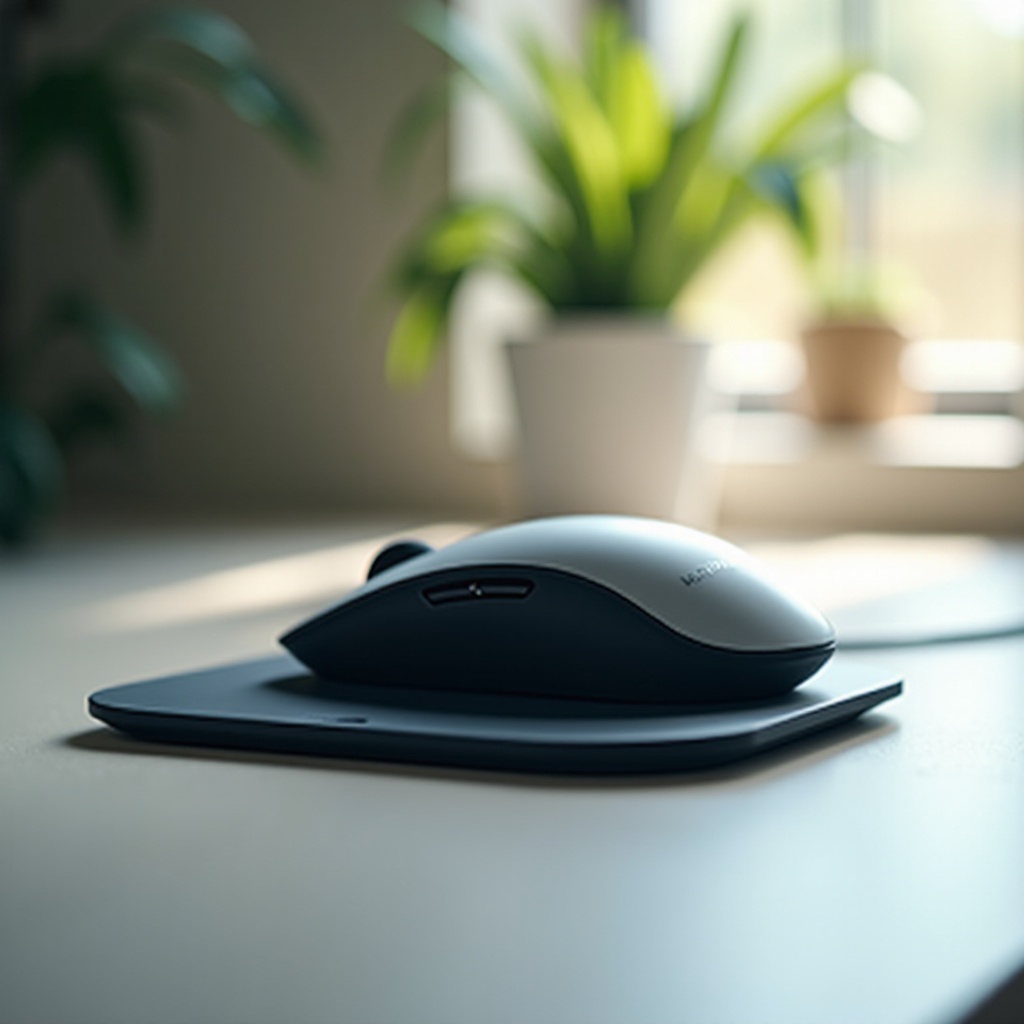 wireless na pag-charge ng Logitech mouse