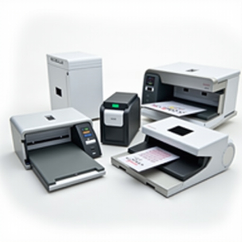 異なるスキャナー