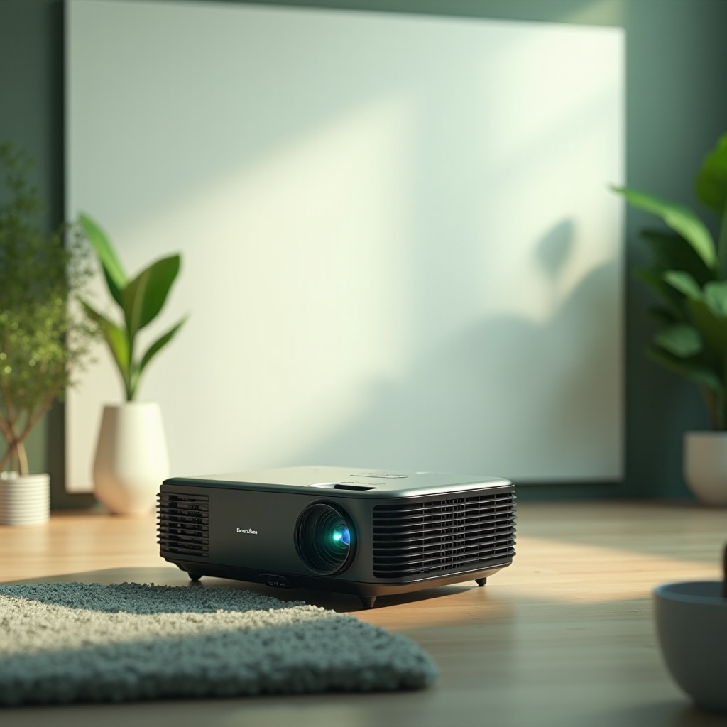 projetor ecológico com tecnologia inteligente