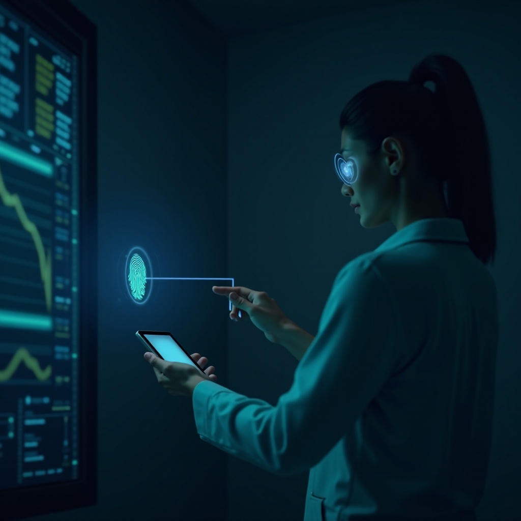 scanners de sécurité cibernétique biométriques