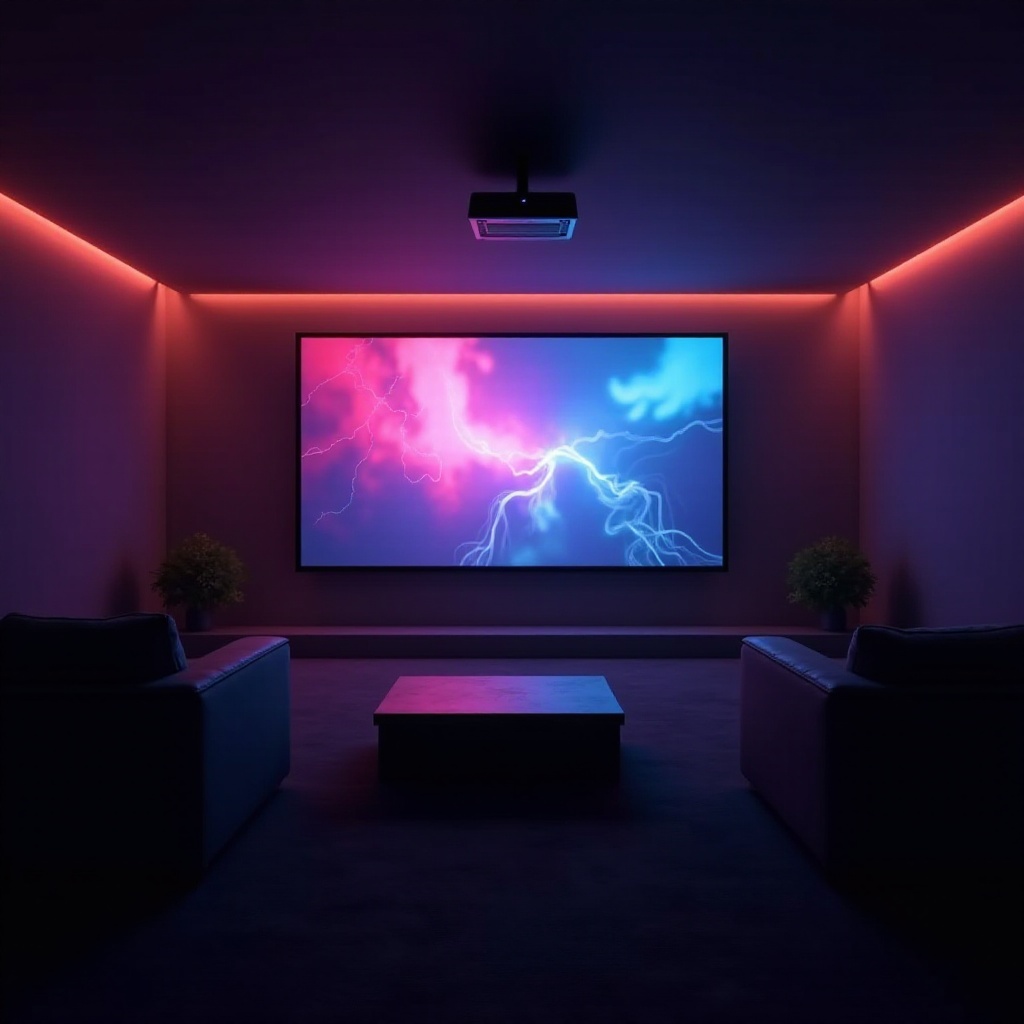 bisakah kita menggunakan layar ALR untuk proyektor laser