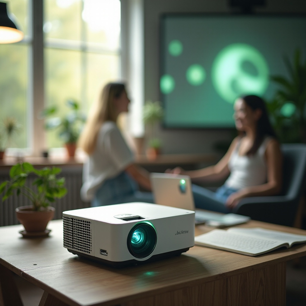 proyektor ramah lingkungan dengan teknologi pintar