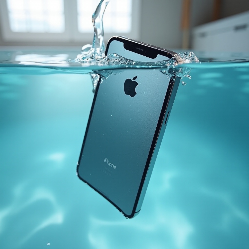 pagsubok sa tubig ng iphone
