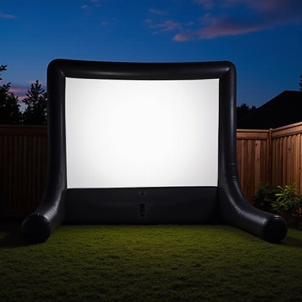 販売用の膨張式プロジェクタースクリーン