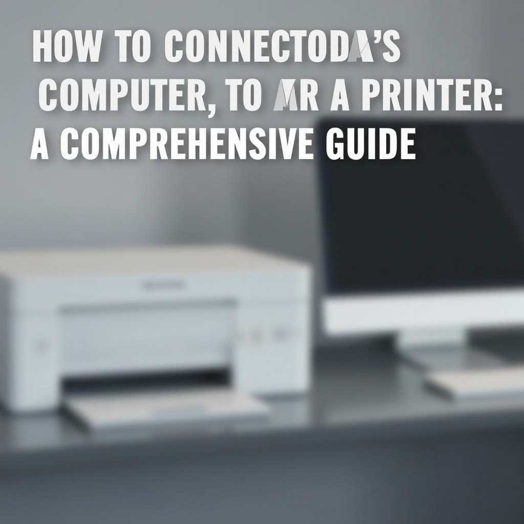 paano ikonekta ang computer sa printer
