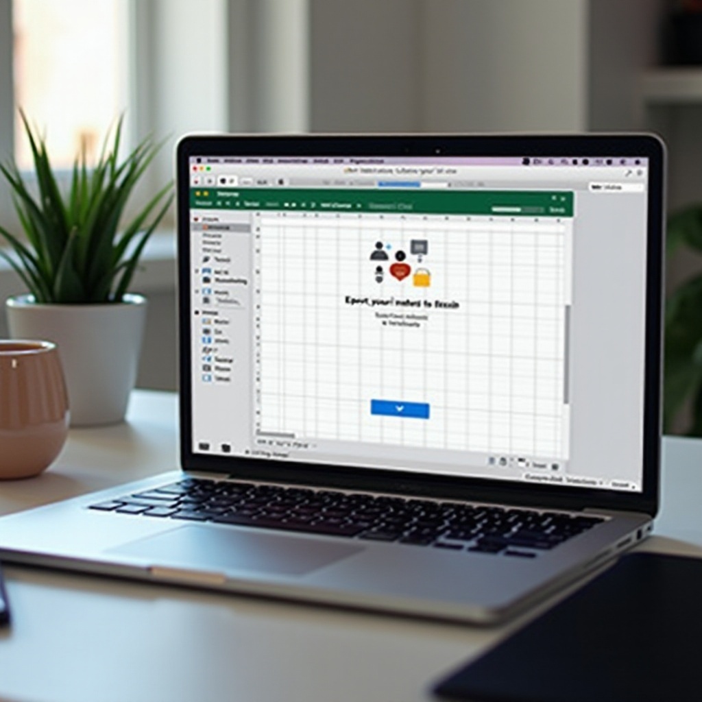 cómo descargar contactos a Excel MacBook