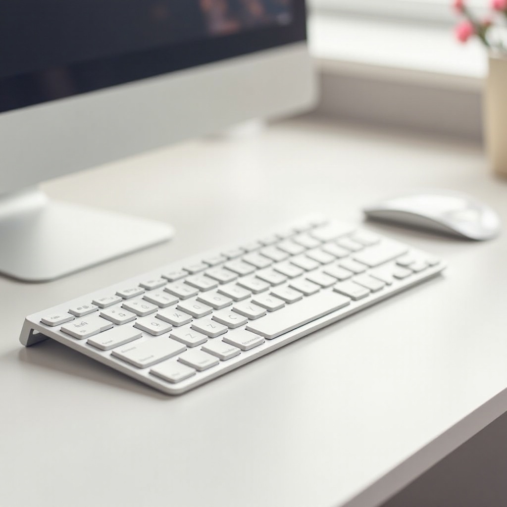 lebar keyboard standar