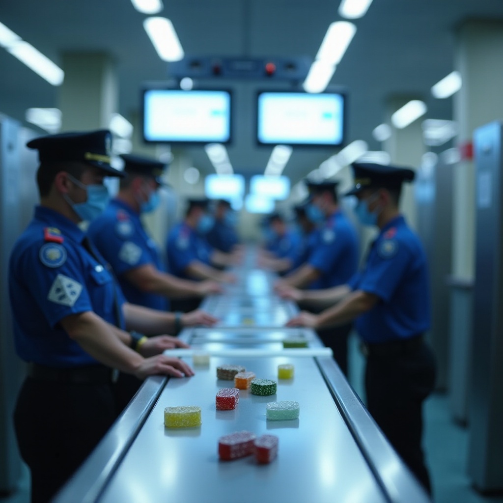 os scanners da tsa podem detectar gomas de thc