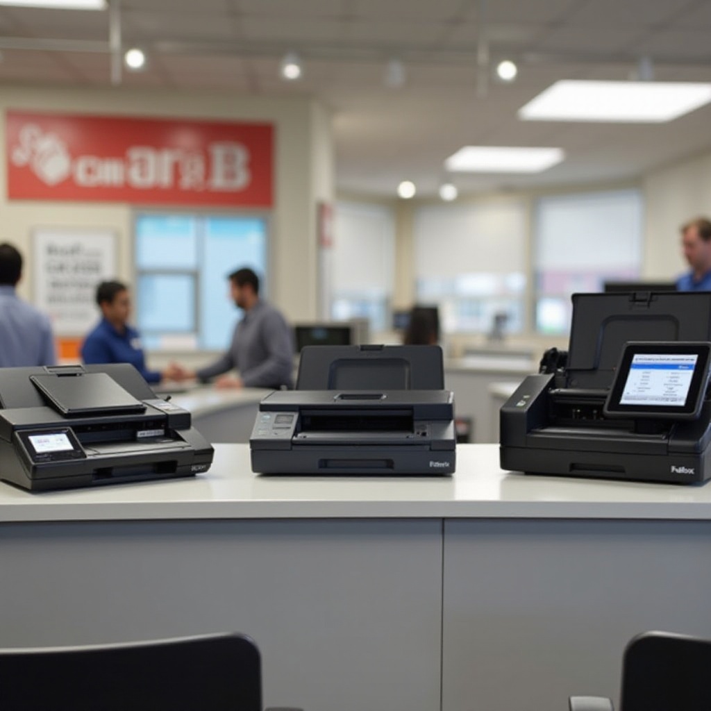 est-ce que le bureau de FedEx a des scanners