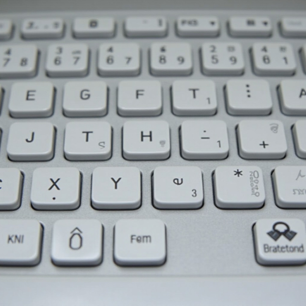 largura do teclado padrão