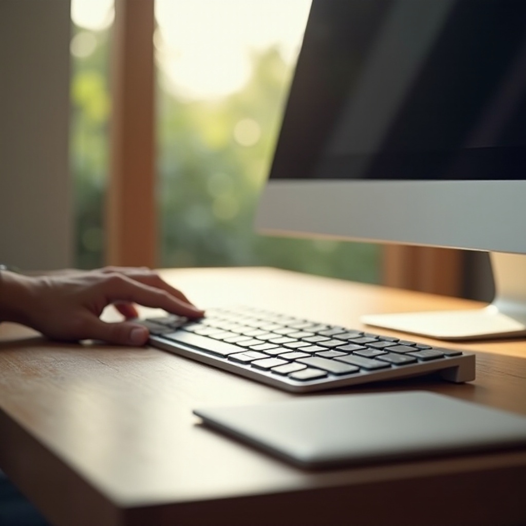 conectar um teclado