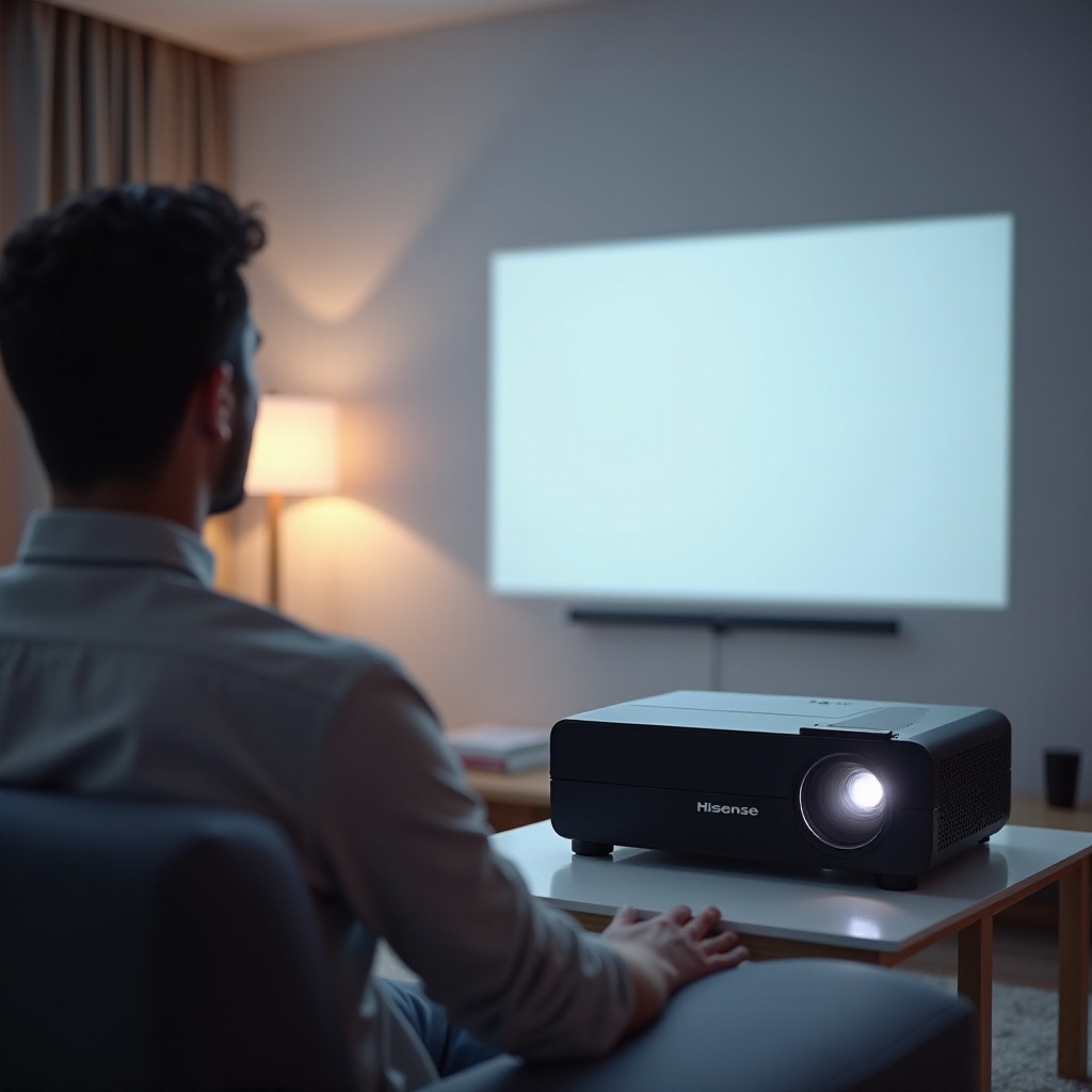 ハイセンス短焦点プロジェクター4Kレビュー