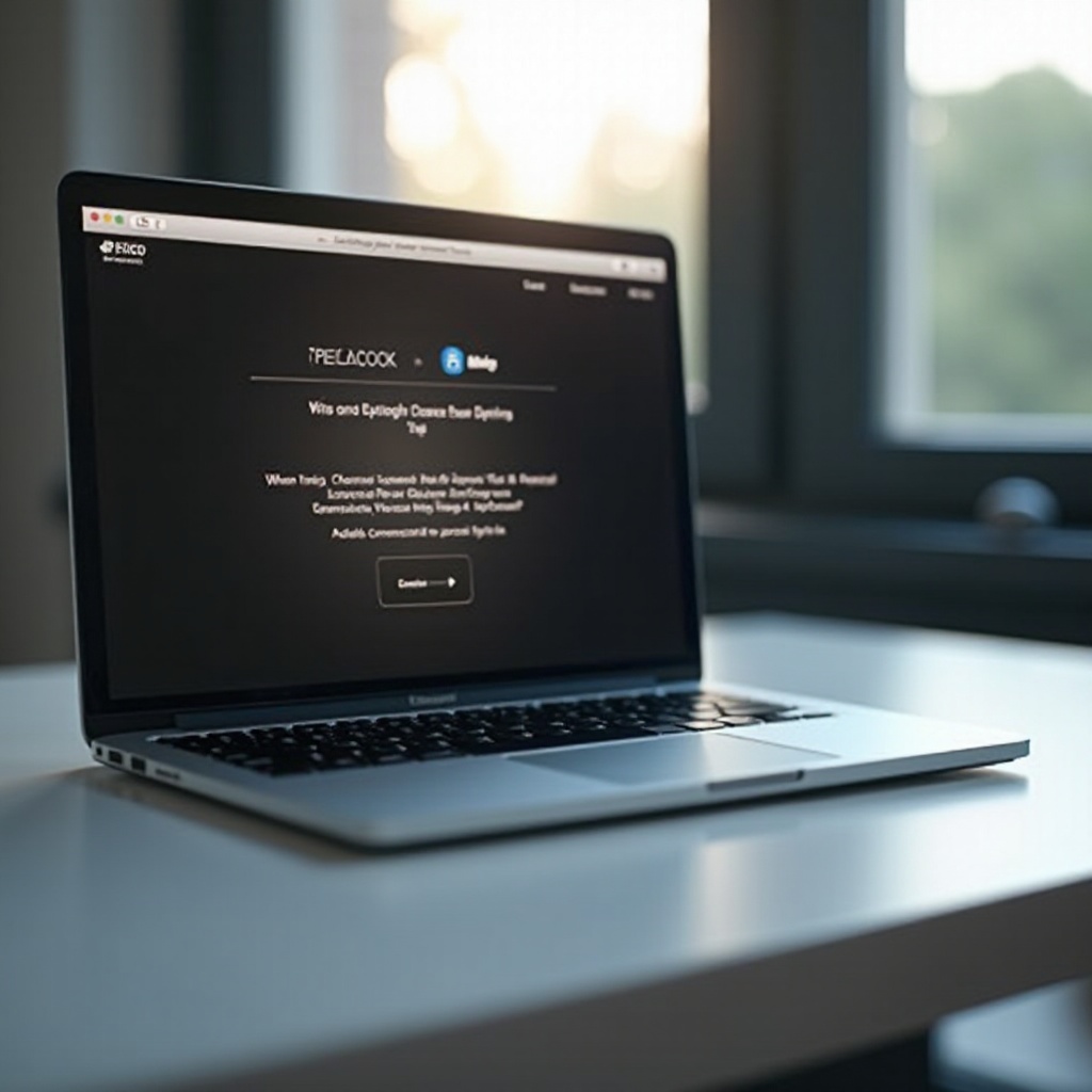 como faço para ripar um episódio no Peacock MacBook Pro