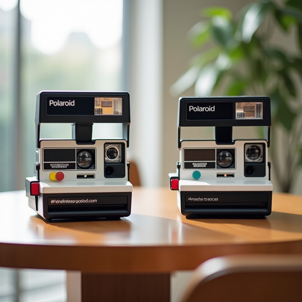câmera instantânea polaroid go vs especificações polaroid now