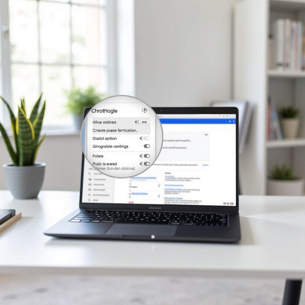 Chromebookで矢印のポイントを大きくする方法