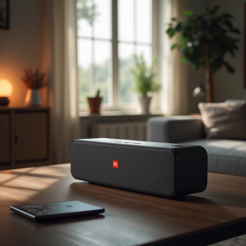cómo conectar altavoces JBL juntos