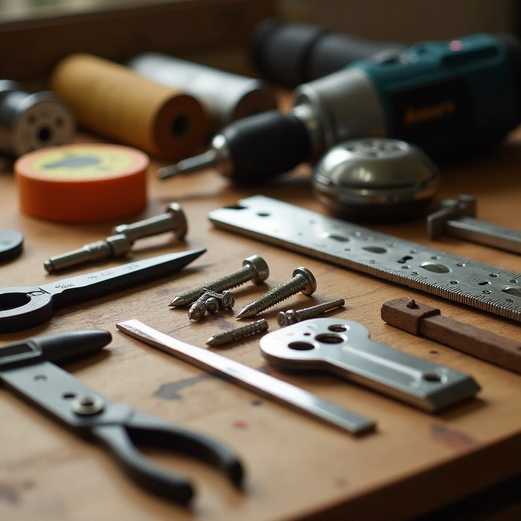 braket projector langit-langit rakitan sendiri