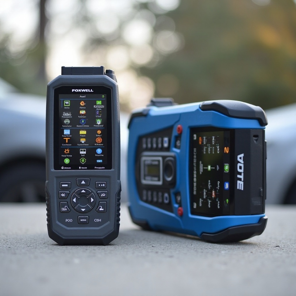 autel contre scanners foxwell