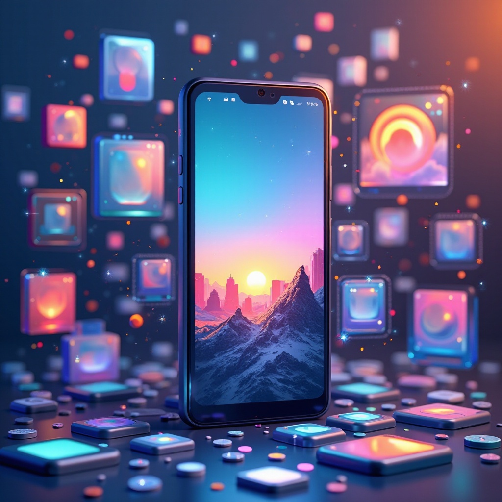 memper personligasikan ponsel Android