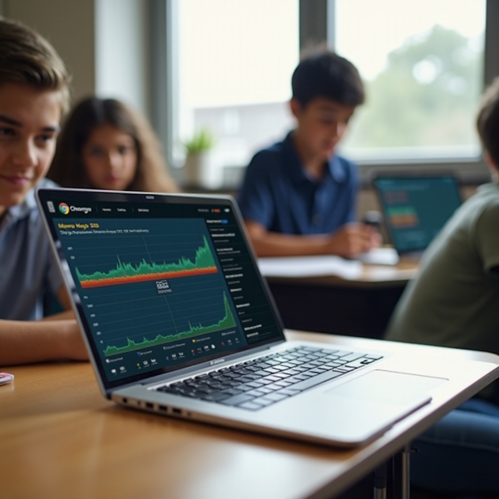 cómo reemplazar la batería en el Chromebook escolar