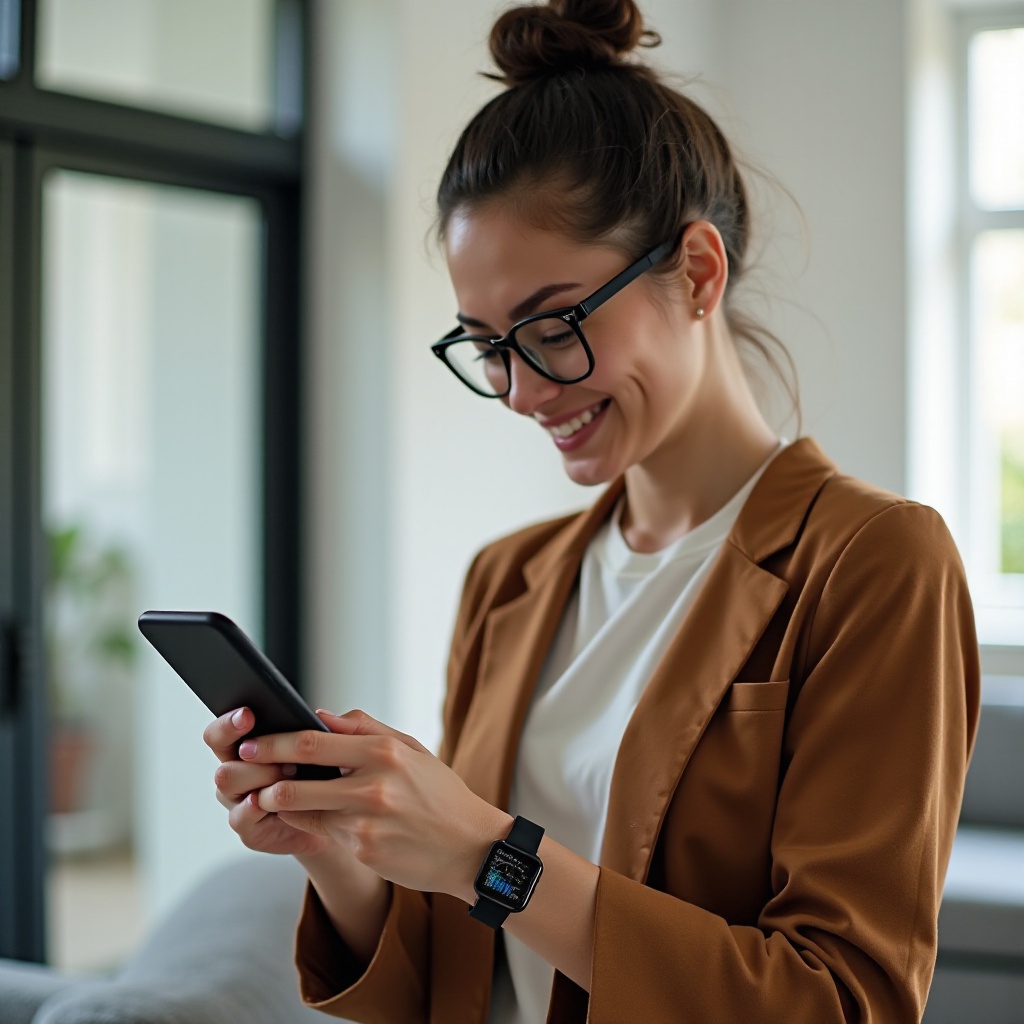 sinkronkan fitbit saya dengan ponsel saya