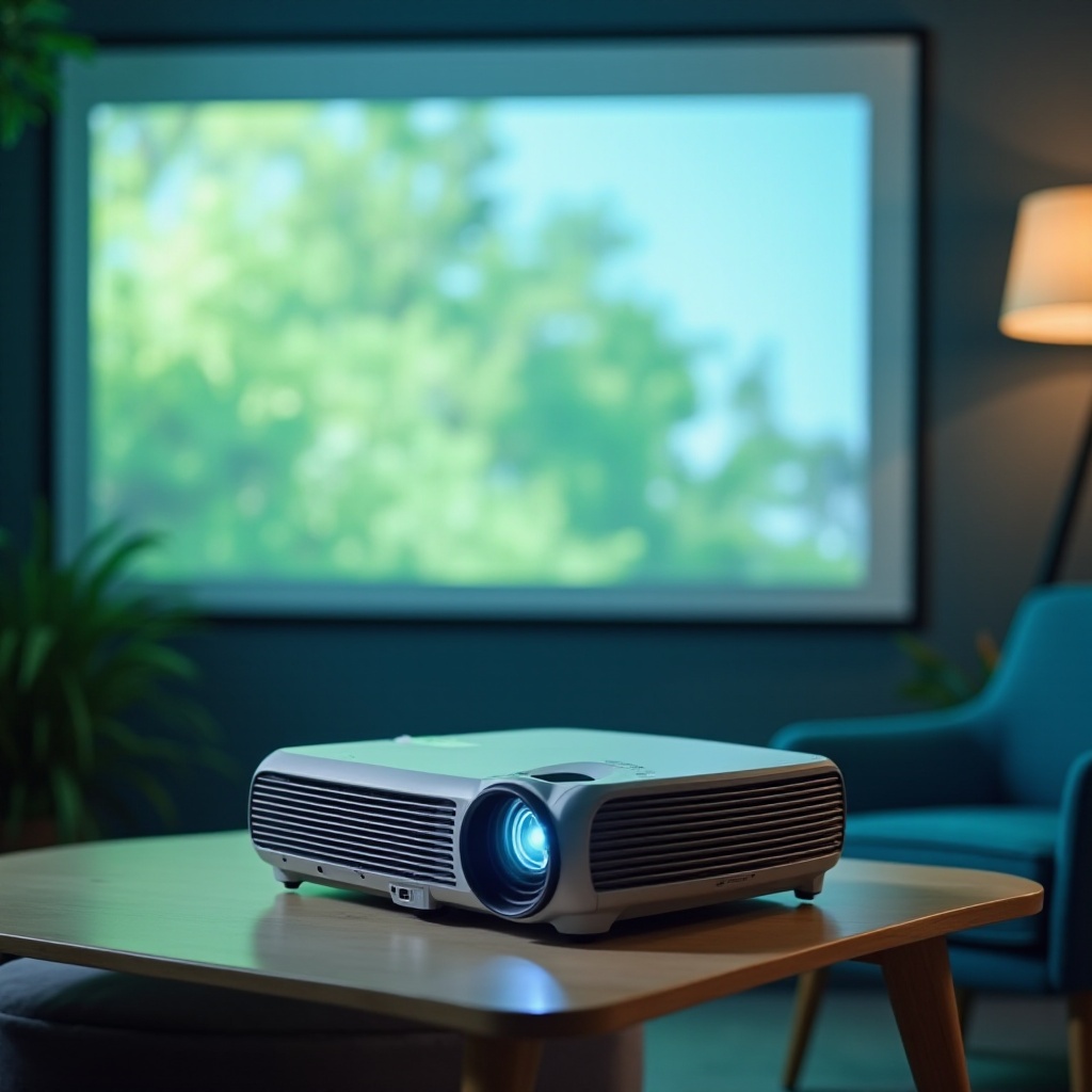 projetor ecológico com tecnologia inteligente