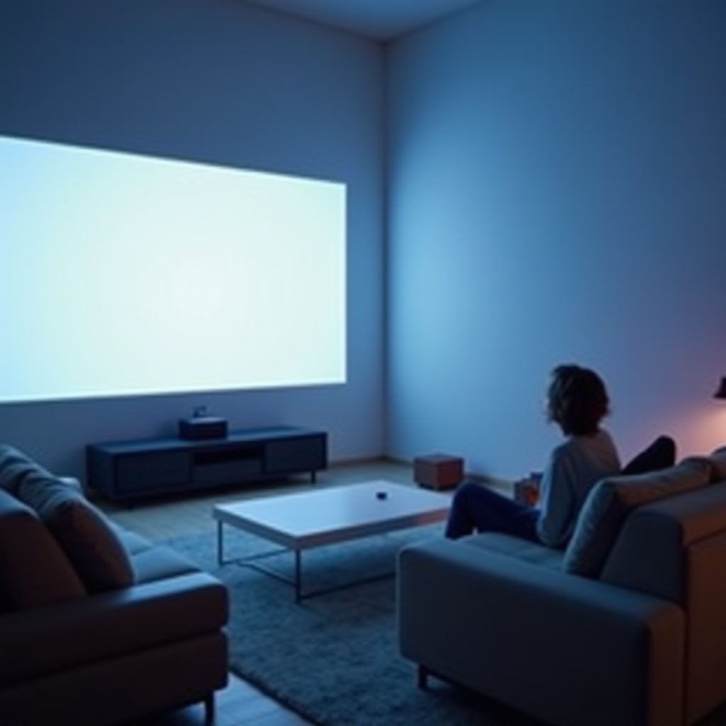 resenha do projetor de curta distância 4K da Hisense