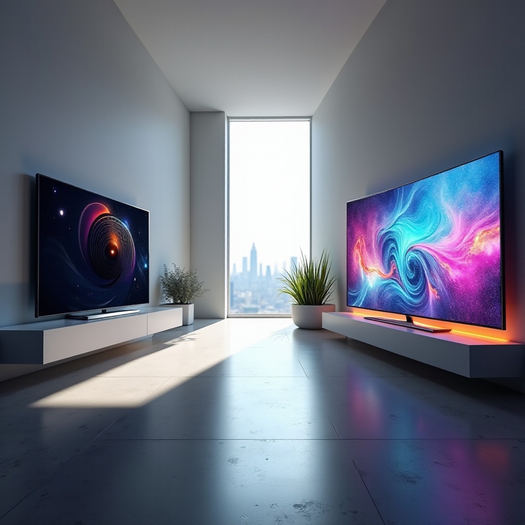 OLEDとQLEDテレビの違いは何ですか