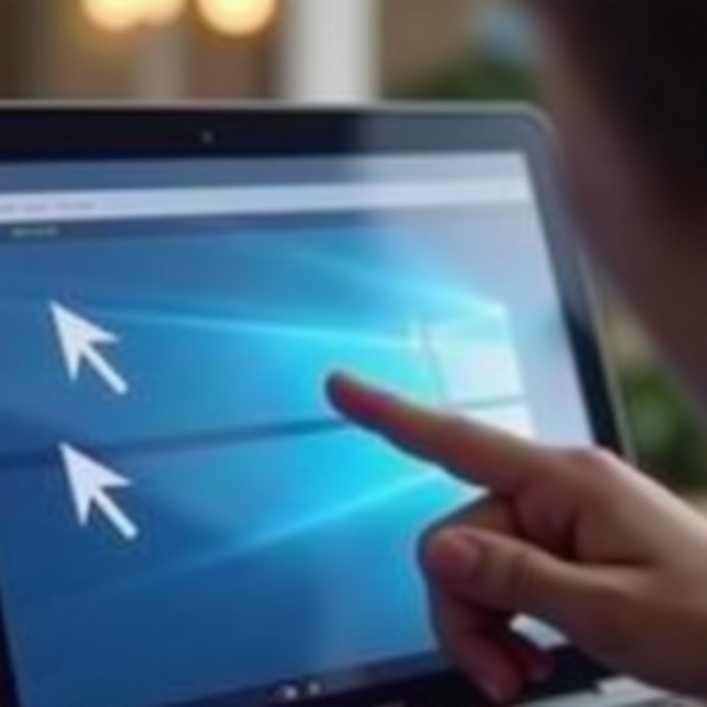 Chromebookで矢印のポイントを大きくする方法