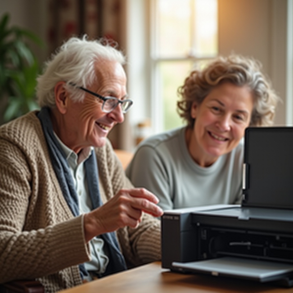 printer mudah untuk lansia