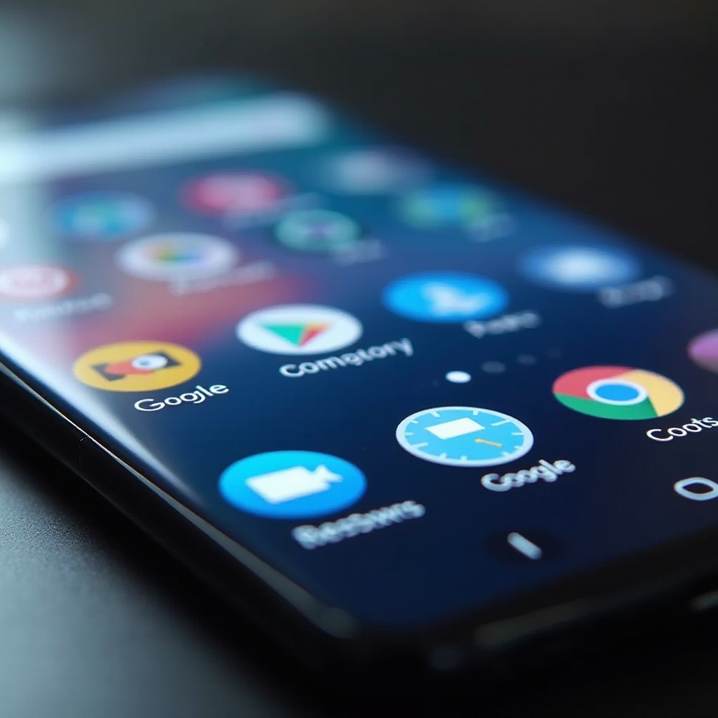 アプリを整理する android