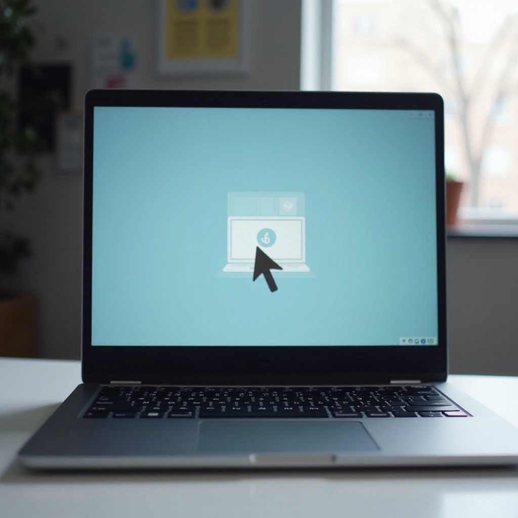 kung paano gawing mas malaki ang turo ng arrow sa Chromebook