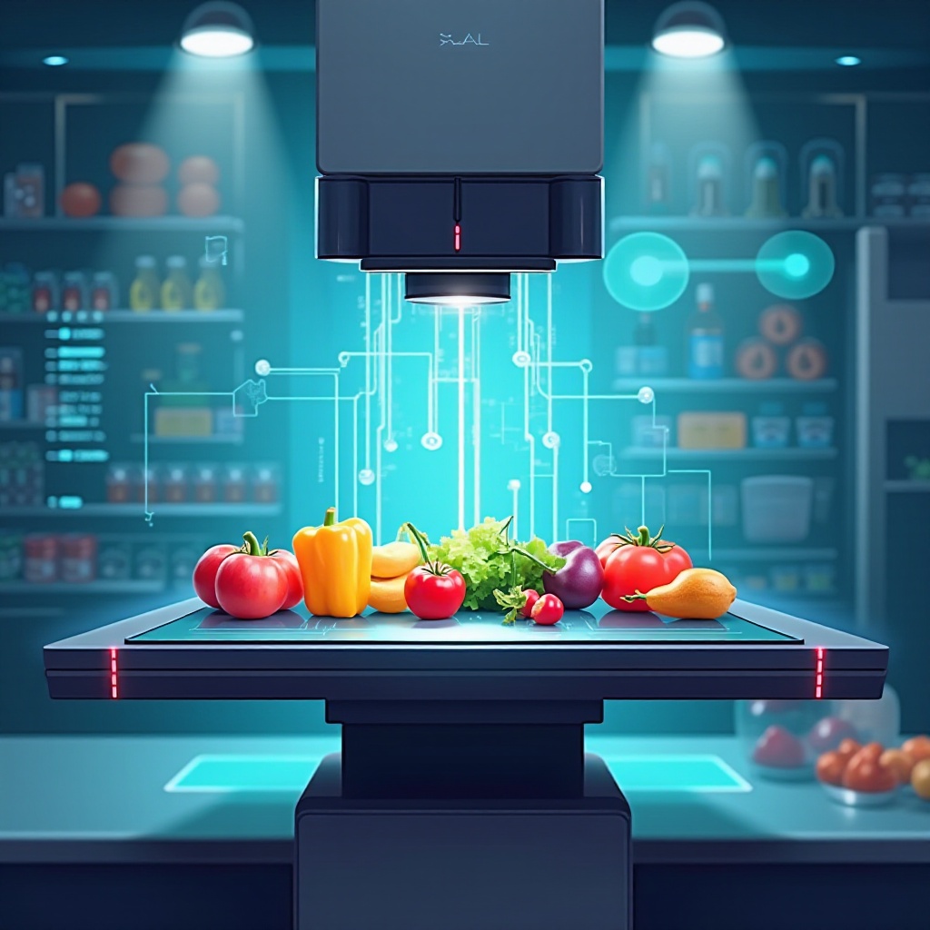 bagaimana cara kerja pemindai makanan