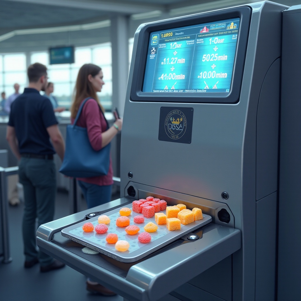 pueden los escáneres de la tsa detectar las gomitas de thc