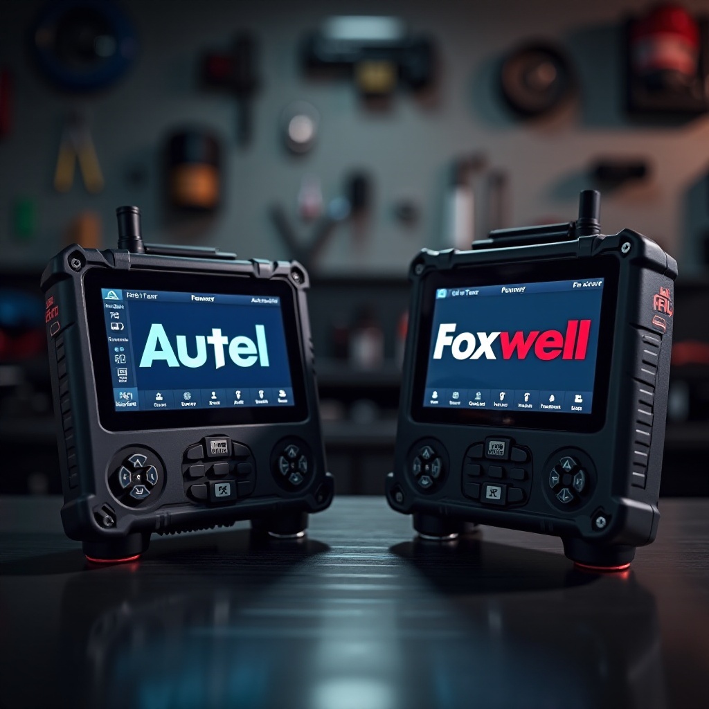 autel vs foxwell na mga scanner