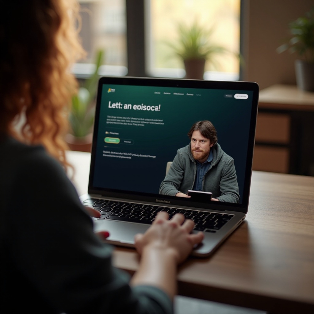 como faço para ripar um episódio no Peacock MacBook Pro