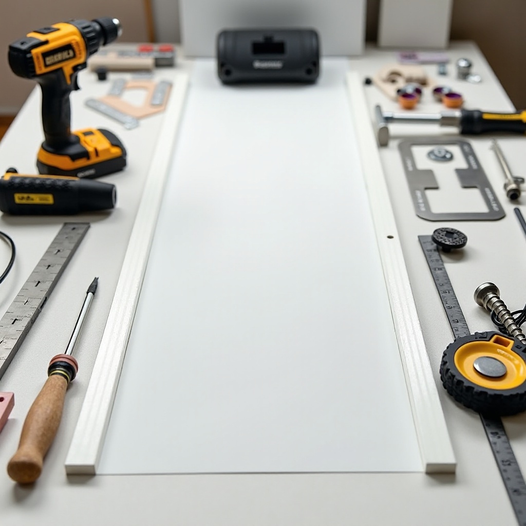 montaje de techo para proyector hecho por ti mismo