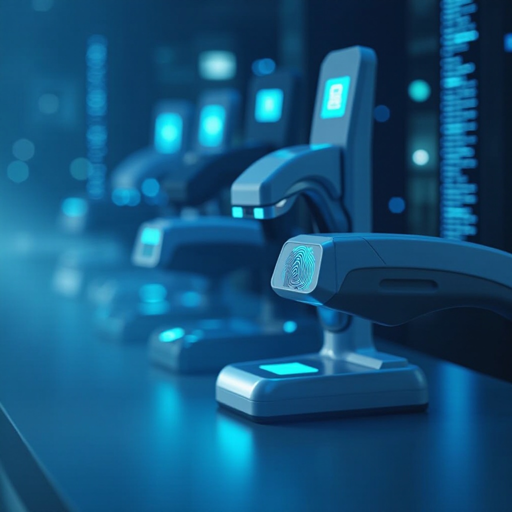 escaneres de ciberseguridad biométrica