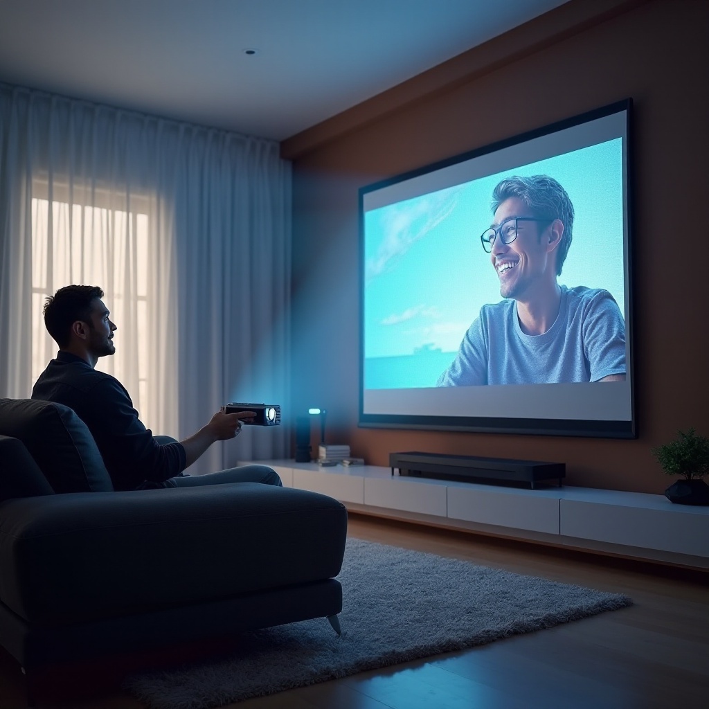 hisense proyektor lempar pendek 4K ulasan