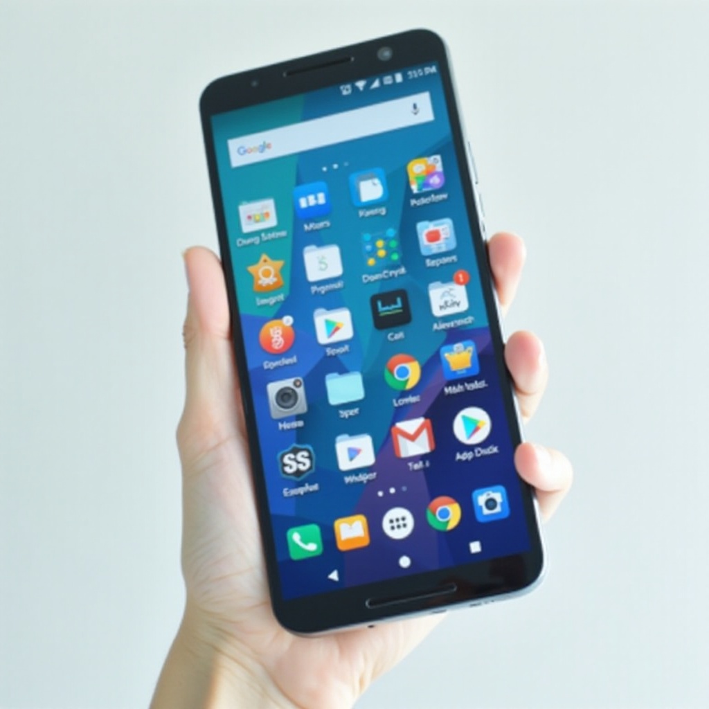 ordenar aplicaciones android