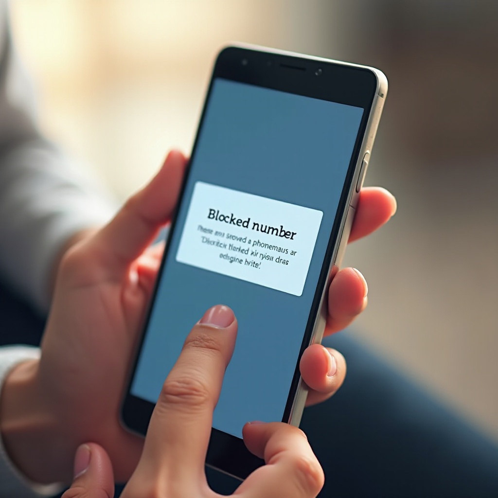 periksa nomor yang diblokir di Android
