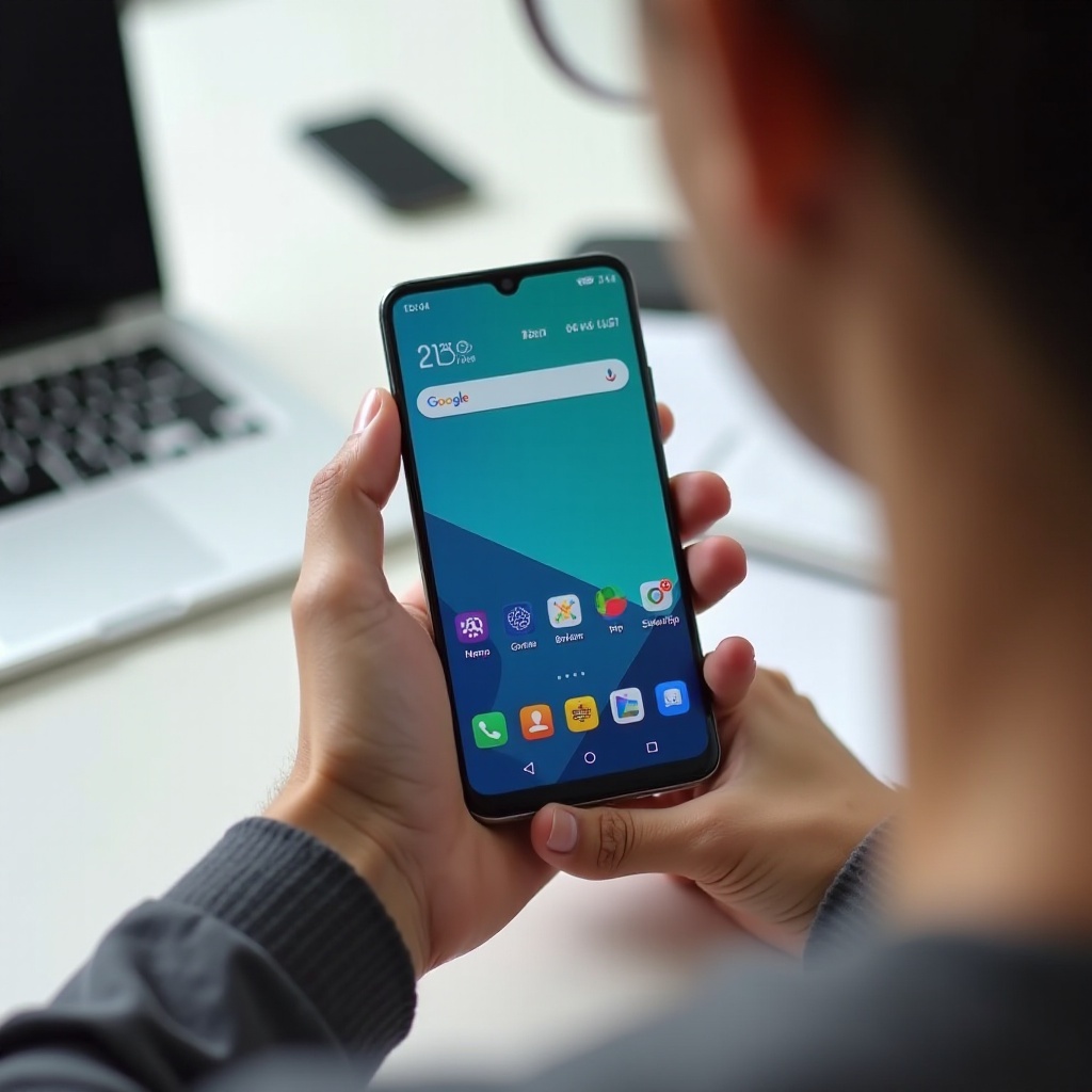 ordenar aplicaciones android