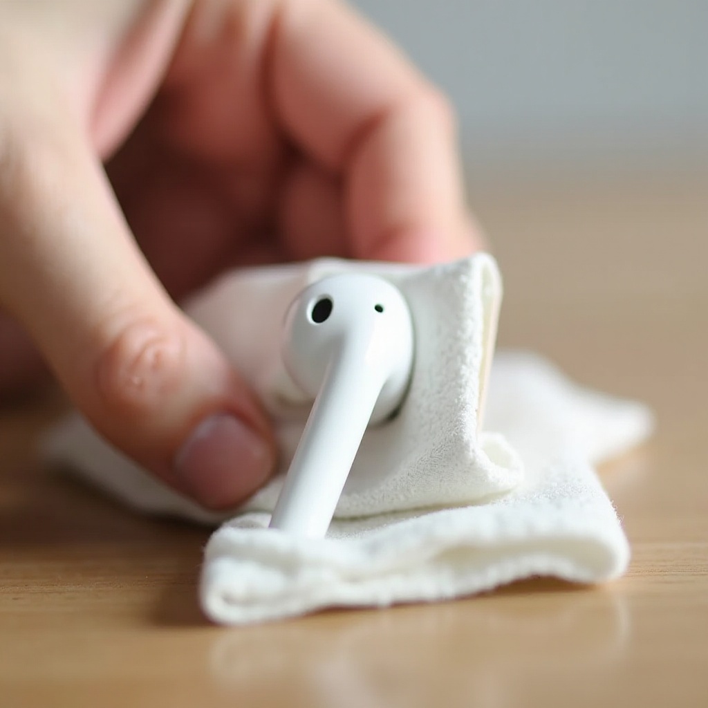 AirPods から耳垢を取り除く方法
