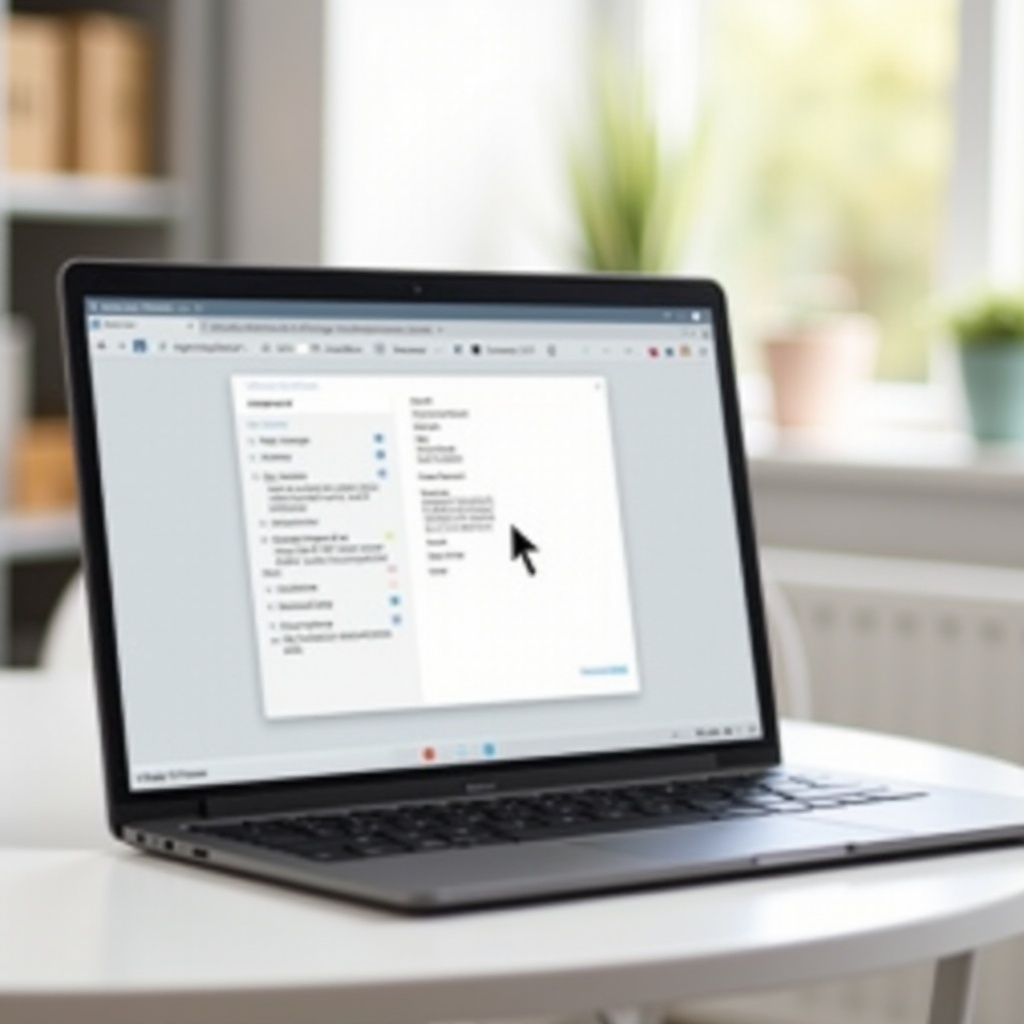 comment agrandir la pointe de la flèche sur un Chromebook